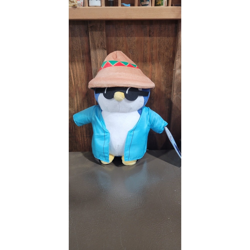 Pudgy Penguins Plush Buddies – Sombrero & Blue Jacket Fiesta Penguin